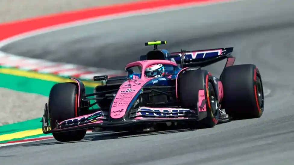 F1: Colapinto terminó un poco más adelante del lugar donde largó en el Gran Premio de España