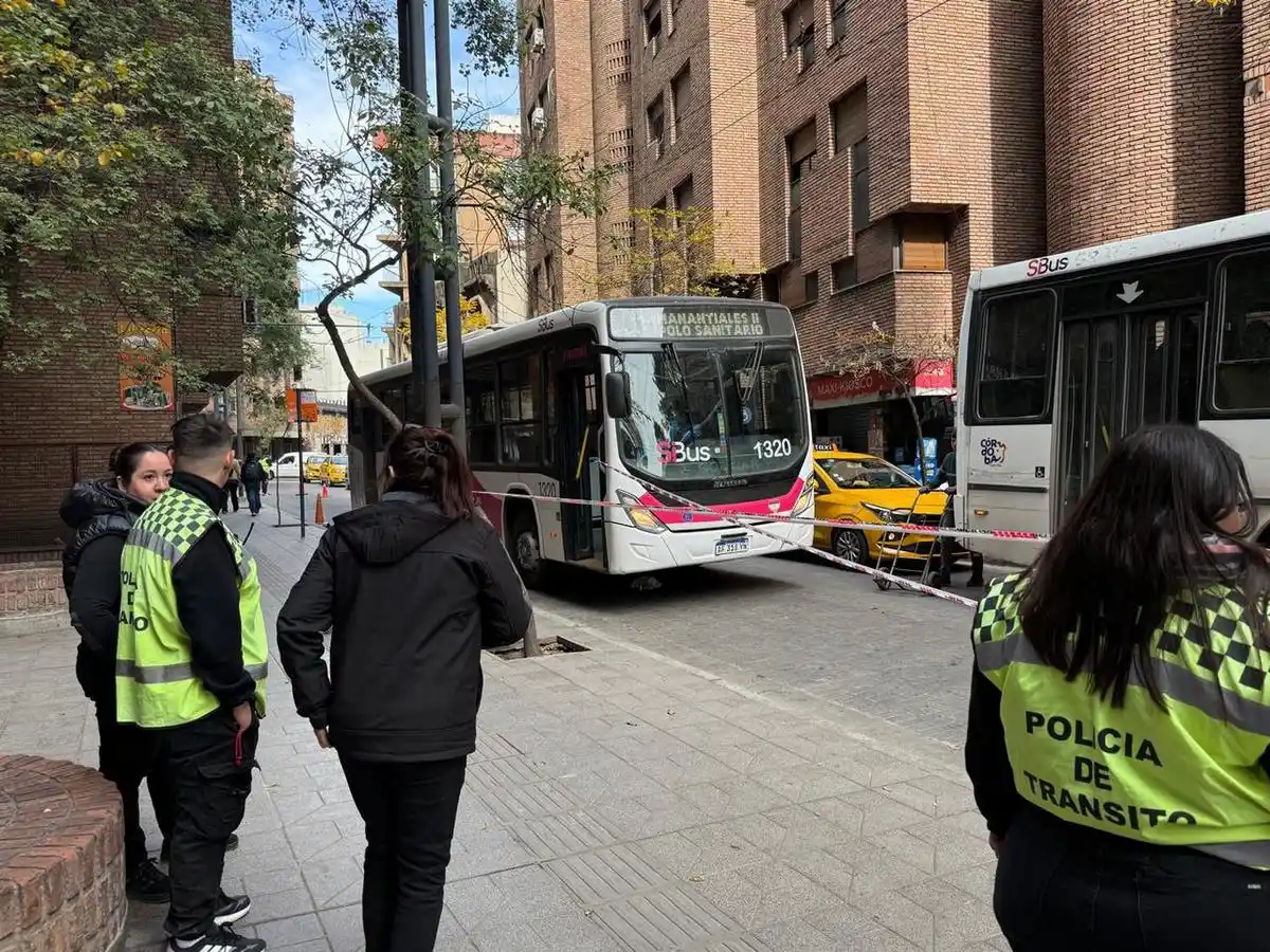 Una mujer de 73 años sufrió la amputación de una pierna tras caer debajo de un colectivo en Córdoba