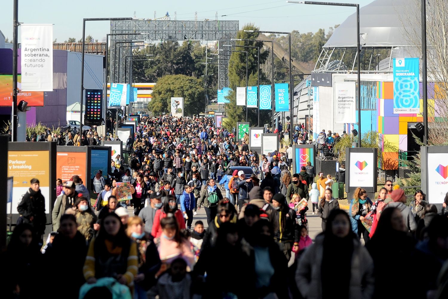 Tecnópolis rebalsó de famillias en su reapertura: Calculan unas 80 mil personas en Vicente López