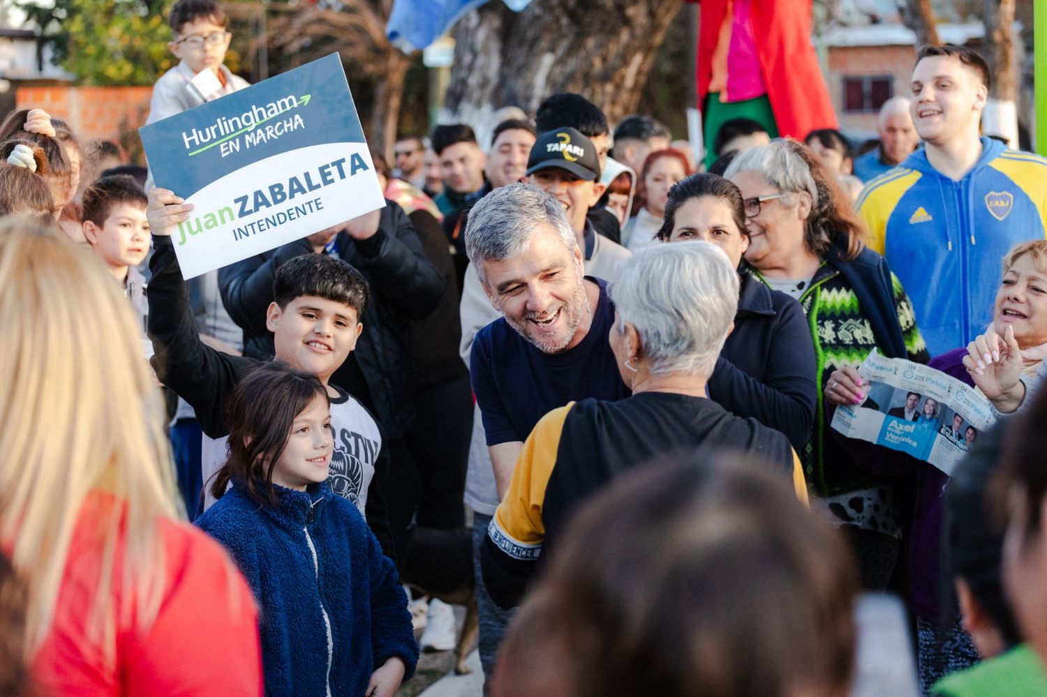 Zabaleta en el último tramo de la campaña: "Soy un servidor público, disfruto mucho de ser intendente"