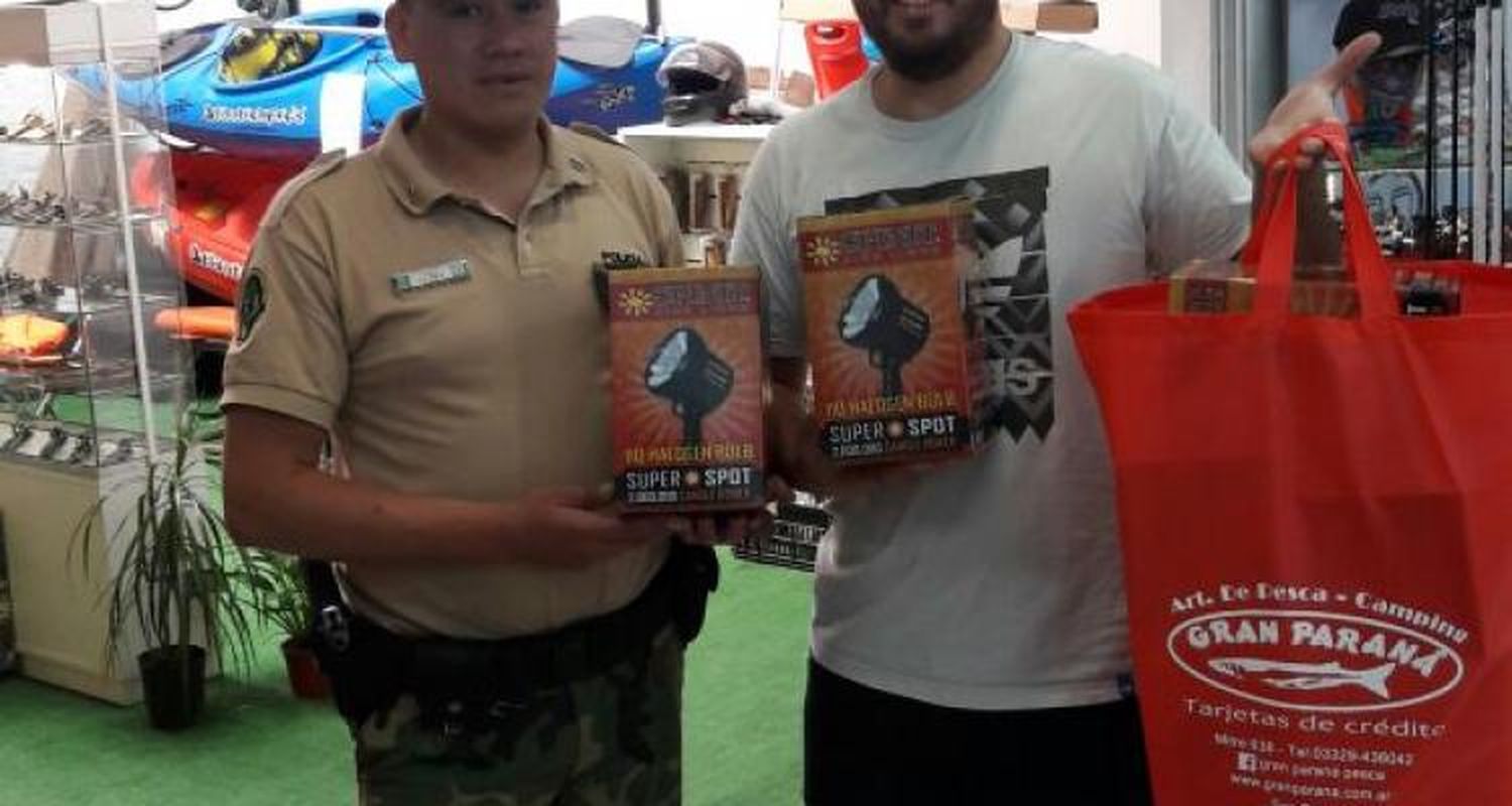 Los reflectores solidarios ya fueron instalados en  la Patrulla Rural