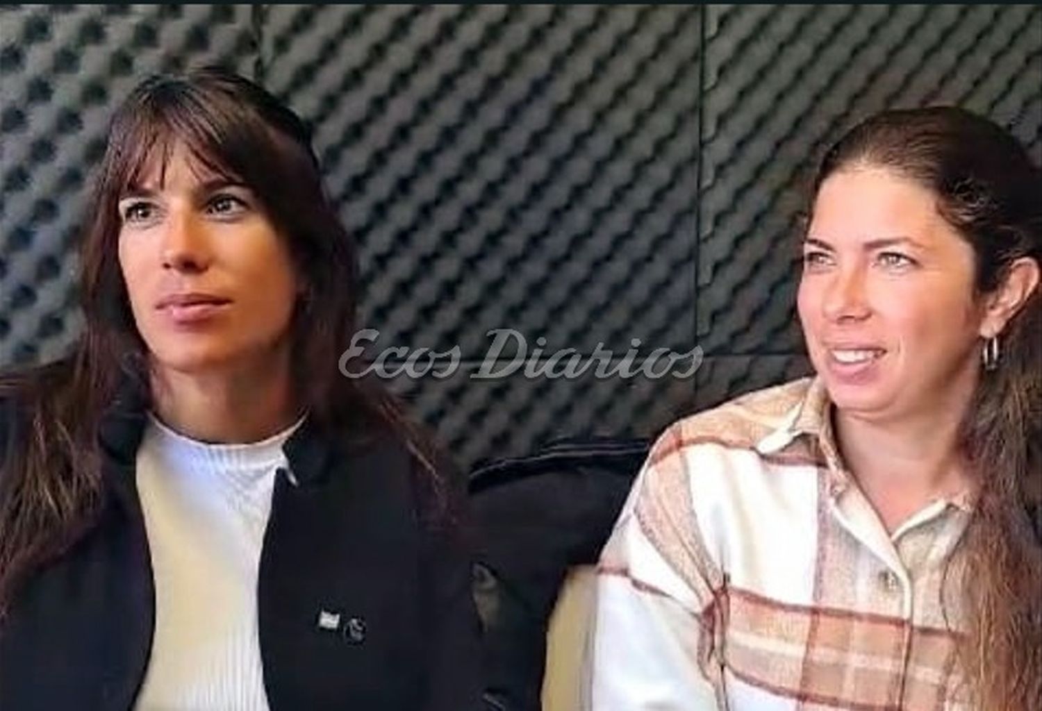 Emoción. Transmitieron Paula y Fernanda