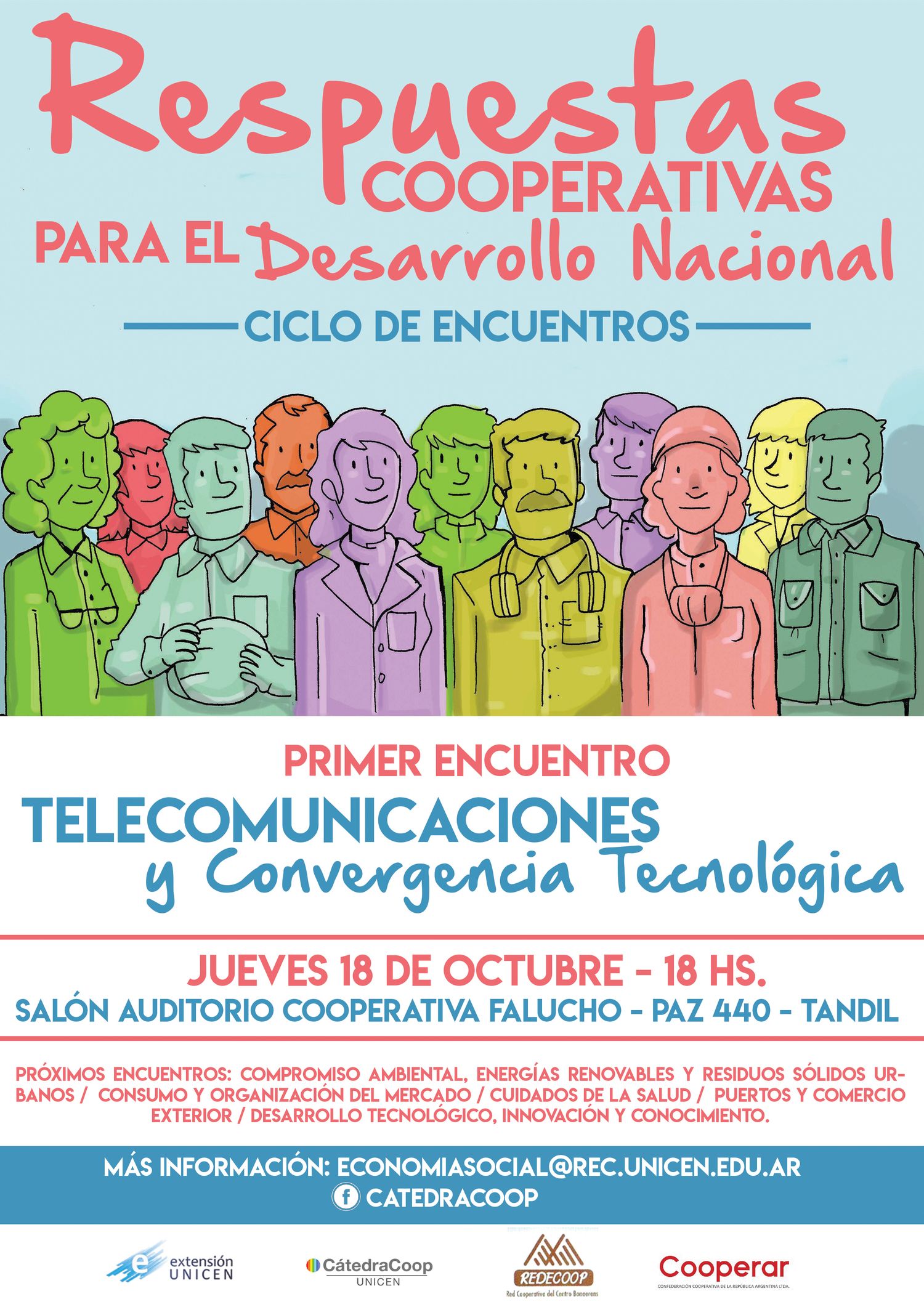 Arranca el ciclo “Respuestas cooperativas para el desarrollo nacional”