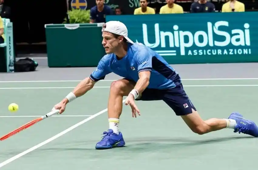 Copa Davis 2022: Argentina arrancó con pie izquierdo y perdió ante Suecia en el debut