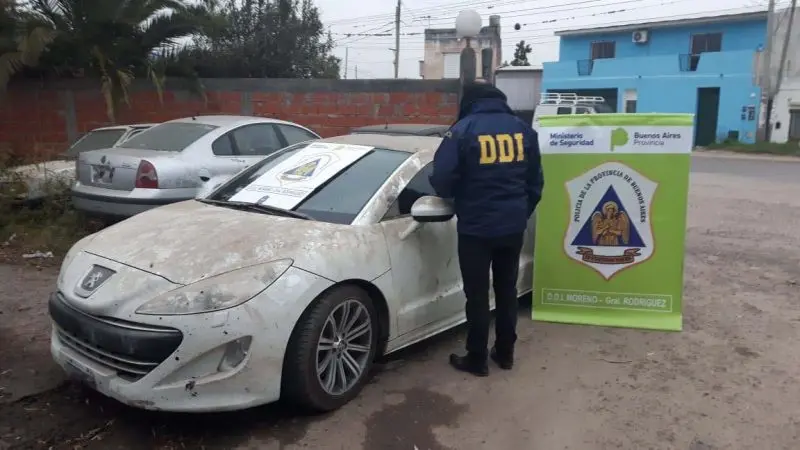 Hallan un auto de alta gama que era usado por la banda narco «Los Monos»
