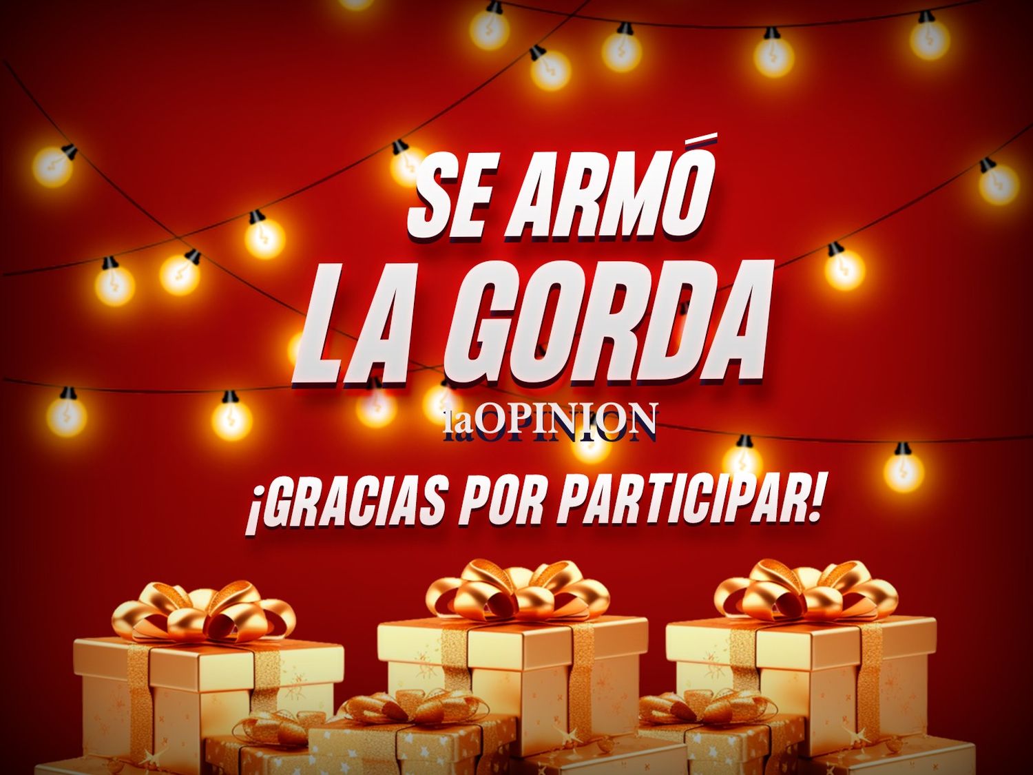 Se armó La Gorda: muchas gracias a los nuevos suscriptores de La Opinión, aquí están todos los regalos