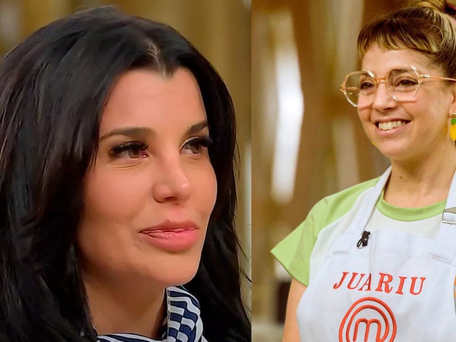 Juariu reveló el lado desconocido de Chalotte Caniggia en MasterChef