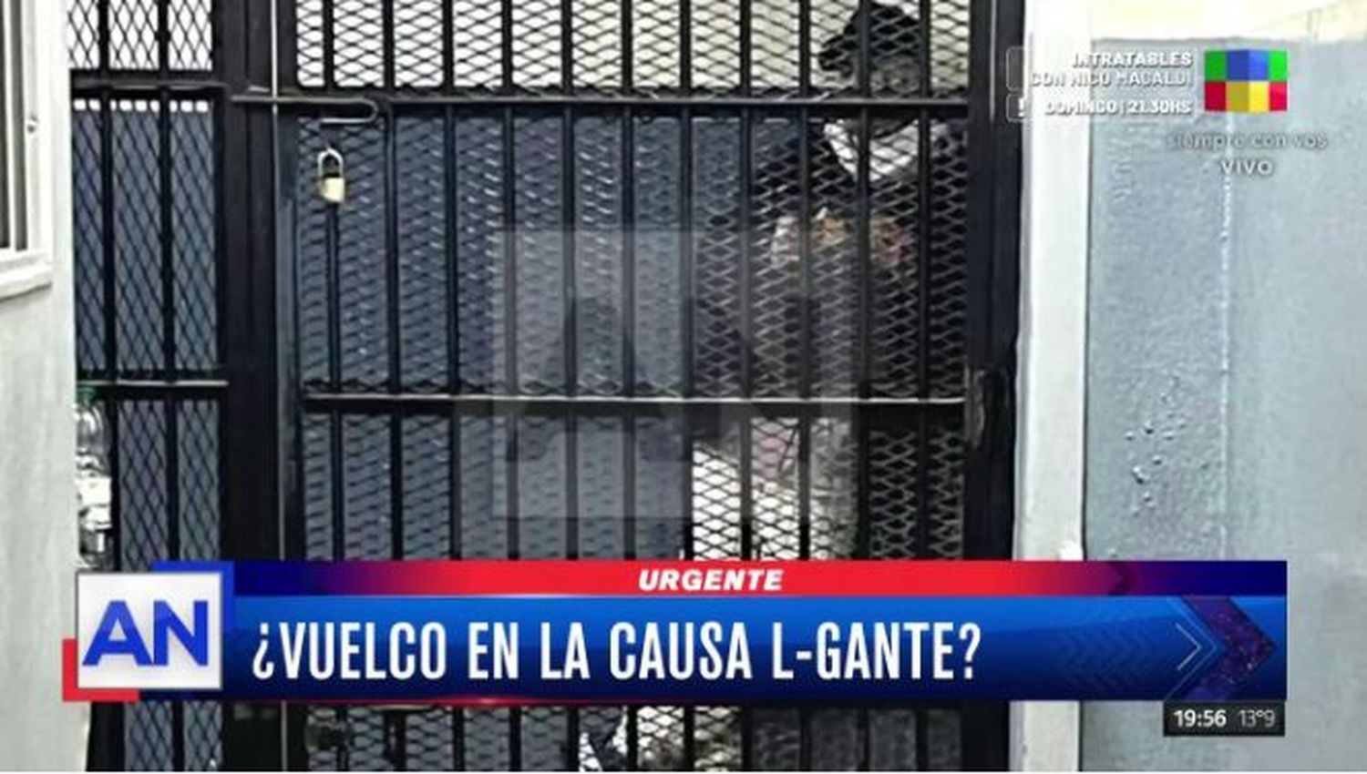 Difundieron una foto de L-Gante tras las rejas, a casi tres meses de su detención