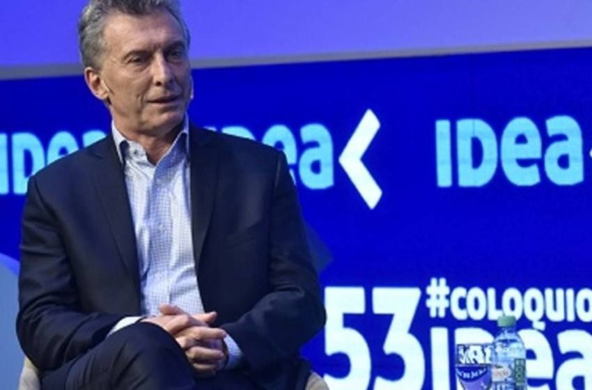 Macri cierra esta tarde la nueva edición del Coloquio Anual de IDEA