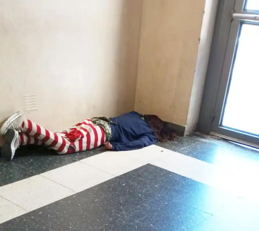 En el cajero automático