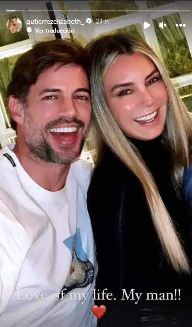 La foto que confirmaría la reconciliación Levy-Gutiérrez. Foto Instagram