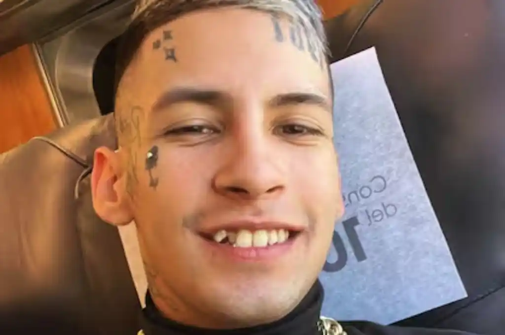 El cantante de cumbia 420, L-Gante.