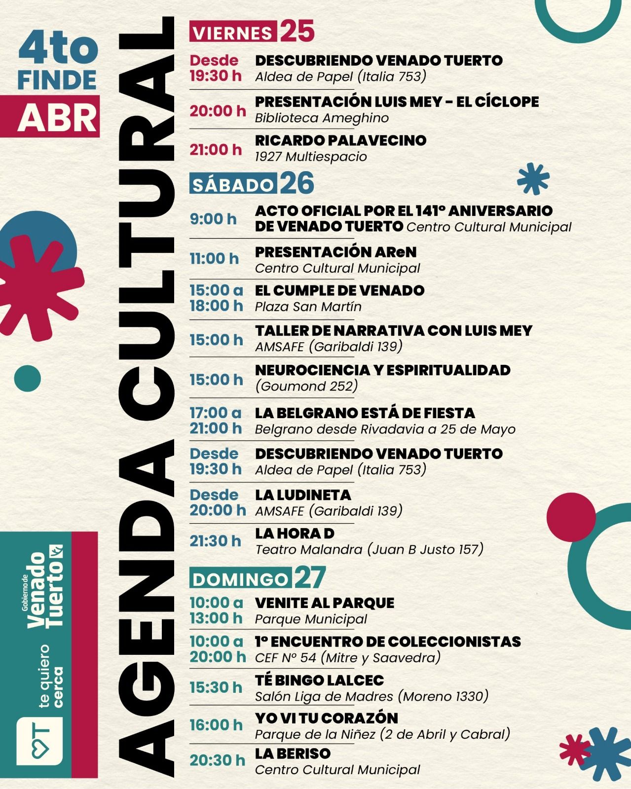 agenda abril