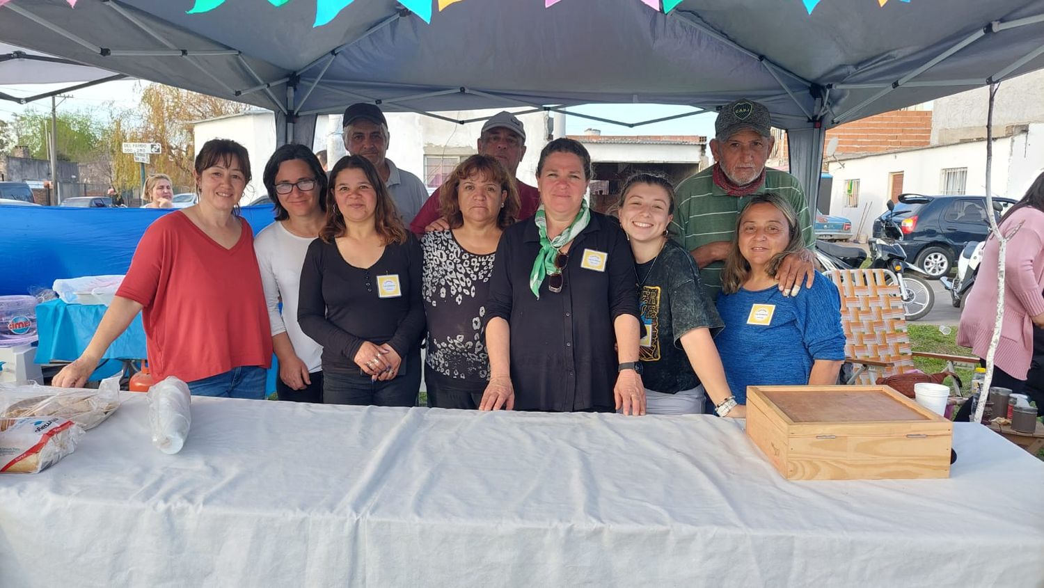 Así fue la feria del barrio Los Aromitos