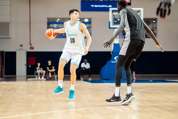 La Selección Argentina logró un triunfo en la preparación para la AmeriCup