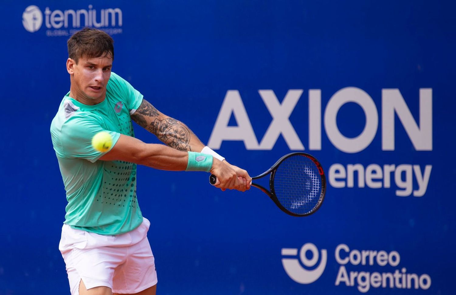 Ugo Carabelli no pudo en la final