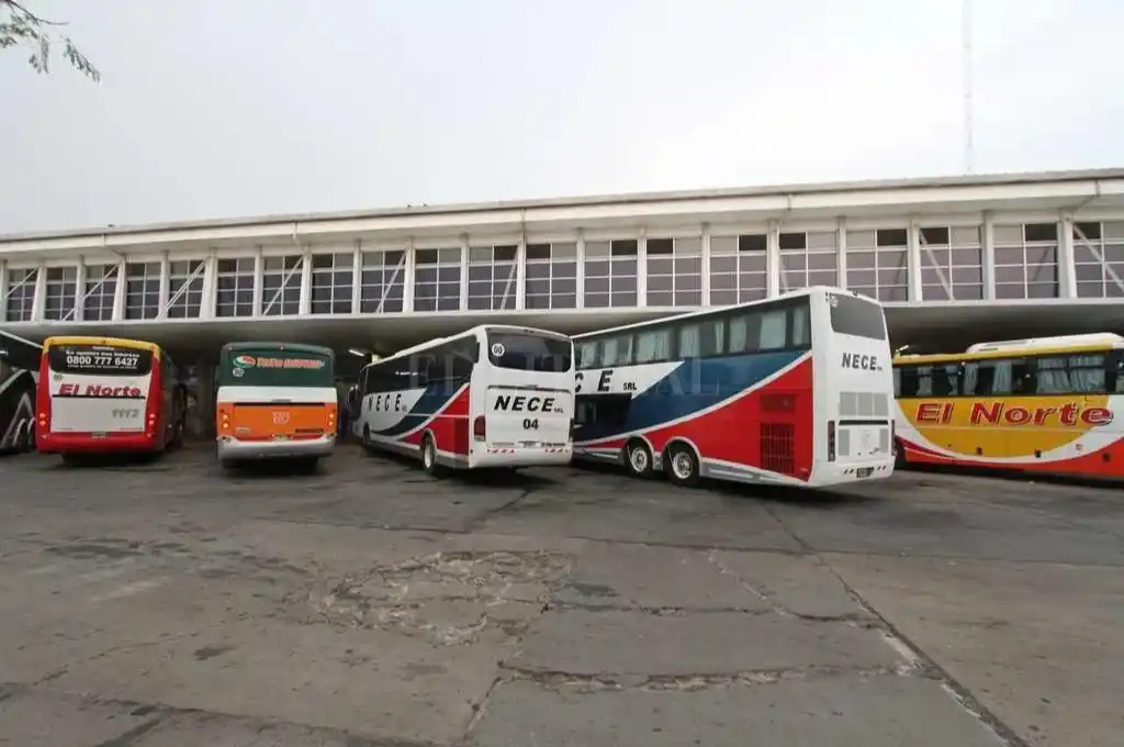 Colectivos interurbanos en Santa Fe