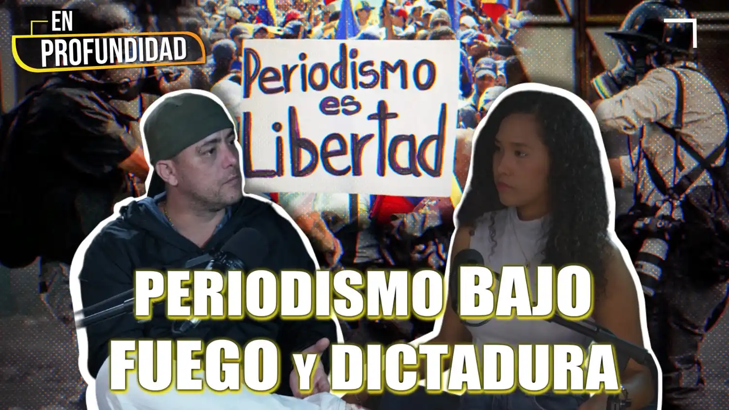 Periodismo bajo fuego y dictadura- VIDEO