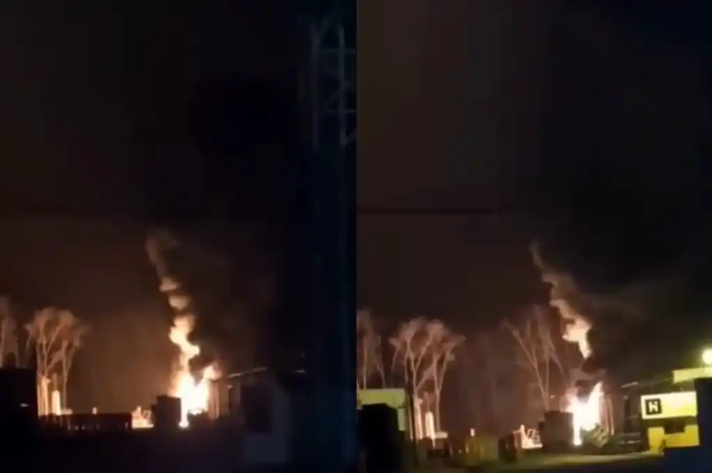 Un feroz incendio destruyó parte de una fábrica de aberturas en San Jerónimo Norte