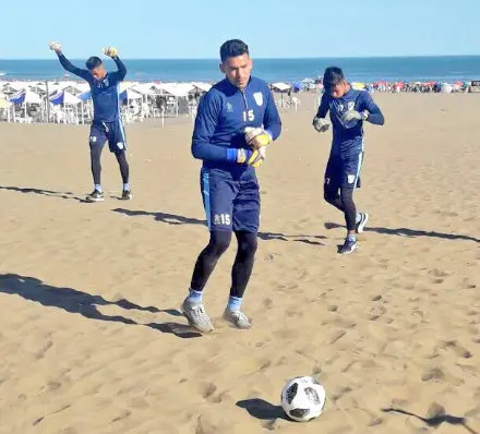 Temperley, en la playa
