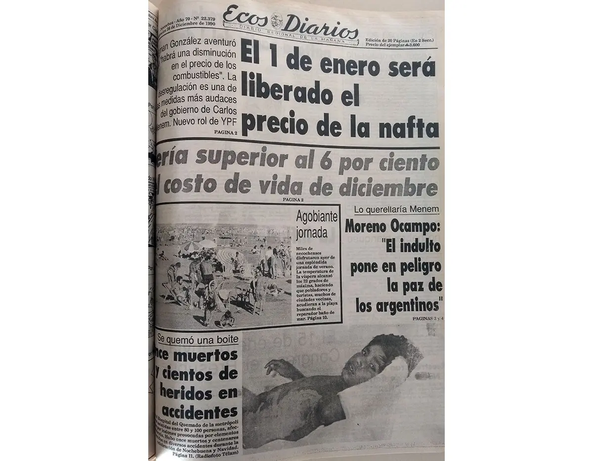 Miércoles 26 de diciembre de 1990