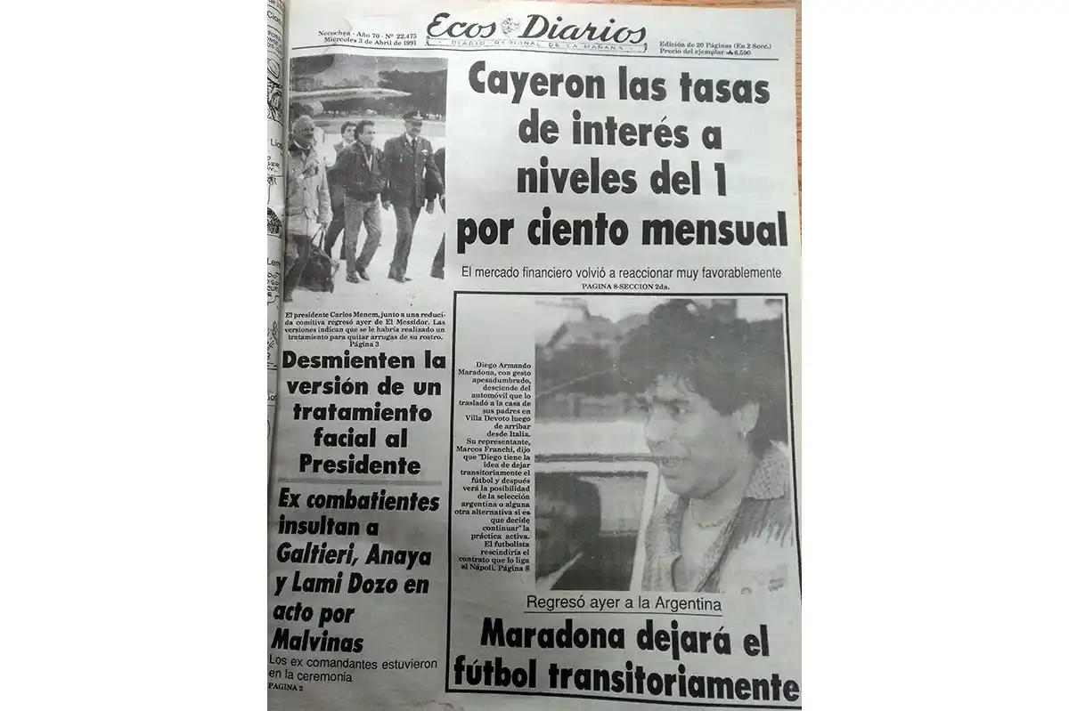 Miércoles 3 de abril de 1991