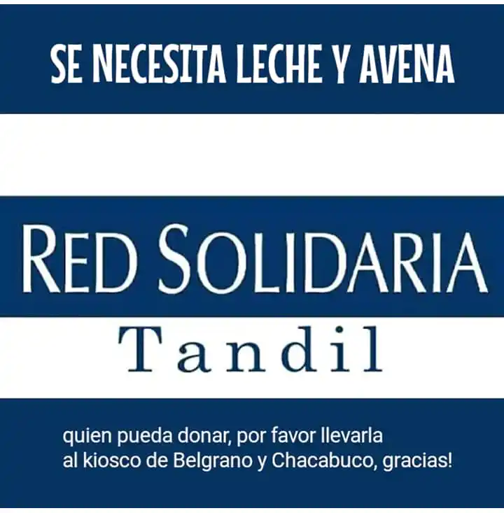 Laura Sarmoria: Red Solidaria Tandil | Buenas y Santas