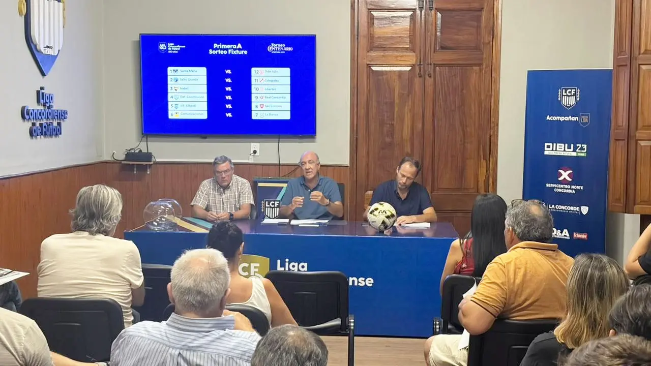 Los torneos «Centenario» de la Liga Concordiense de Fútbol, ya conocen su fecha inicial
