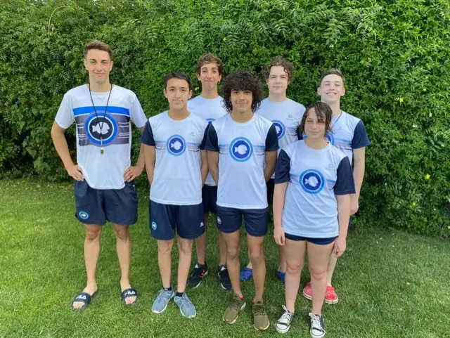 El grupo de Escualo.