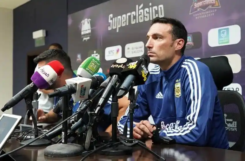 Scaloni: «No siempre gana Brasil»