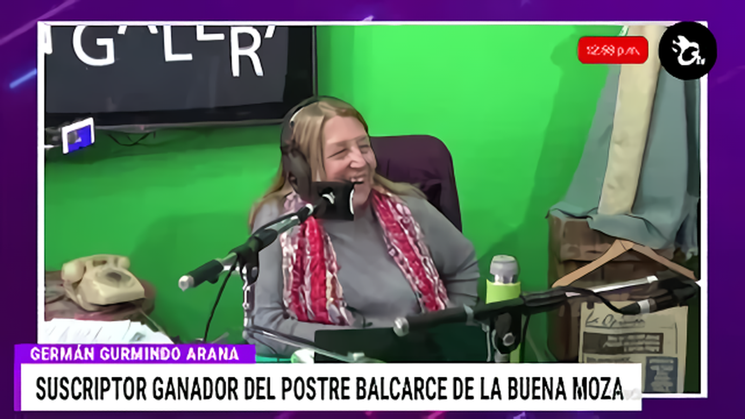 Germán, el suscriptor ganador del concurso de la Semana de la Dulzura