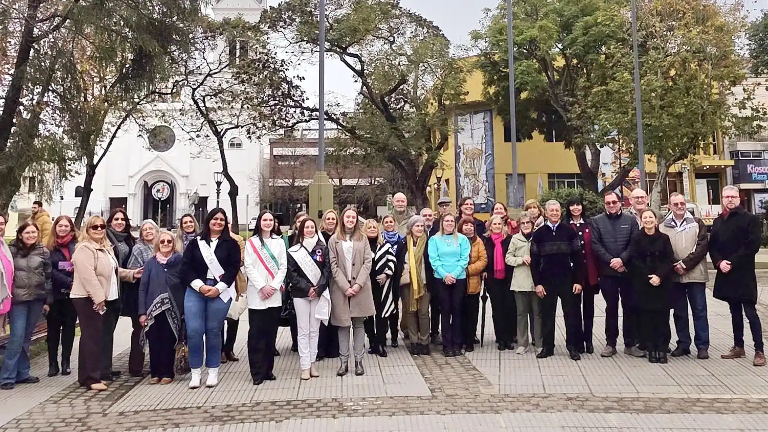 Celebración del 14 de julio Fiesta Nacional de Francia en Concordia