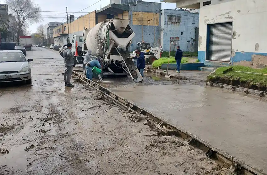 Tránsito interrumpido en algunas zonas de Mar del Plata por obras viales