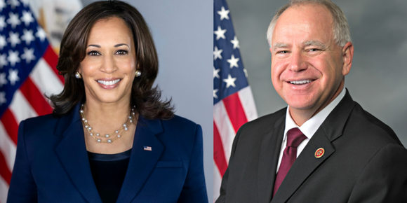 Kamala Harris es oficialmente candidata presidencial del Partido Demócrata y ya eligió Tim Walz como su compañero de fórmula