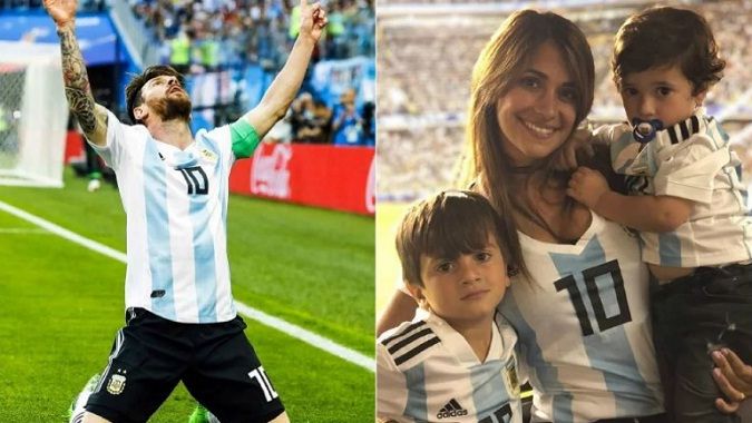 Antonela y su mensaje dedicado a Messi: "¡Vamos, mi amor!"