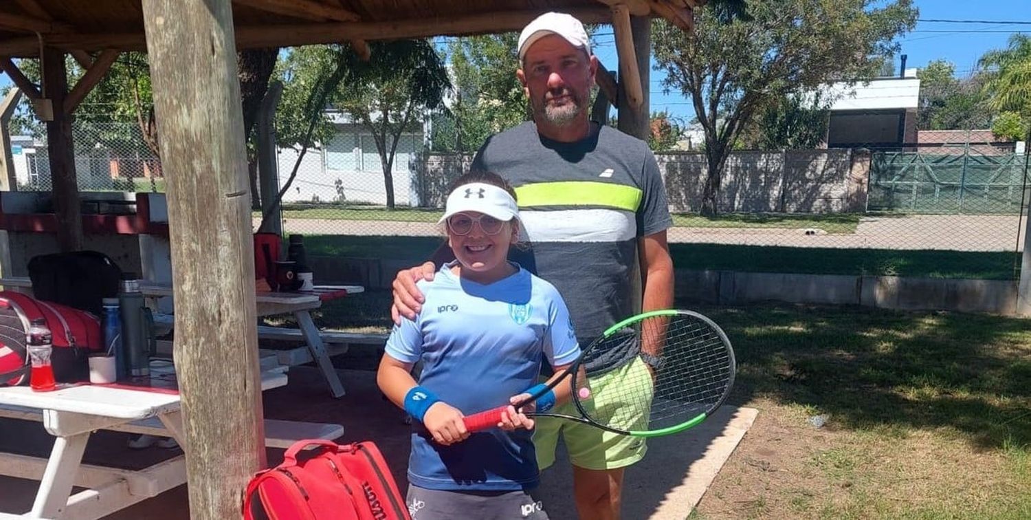 Promesa sastrense competirá en el Nacional de Tenis Sub10 en Venado Tuerto