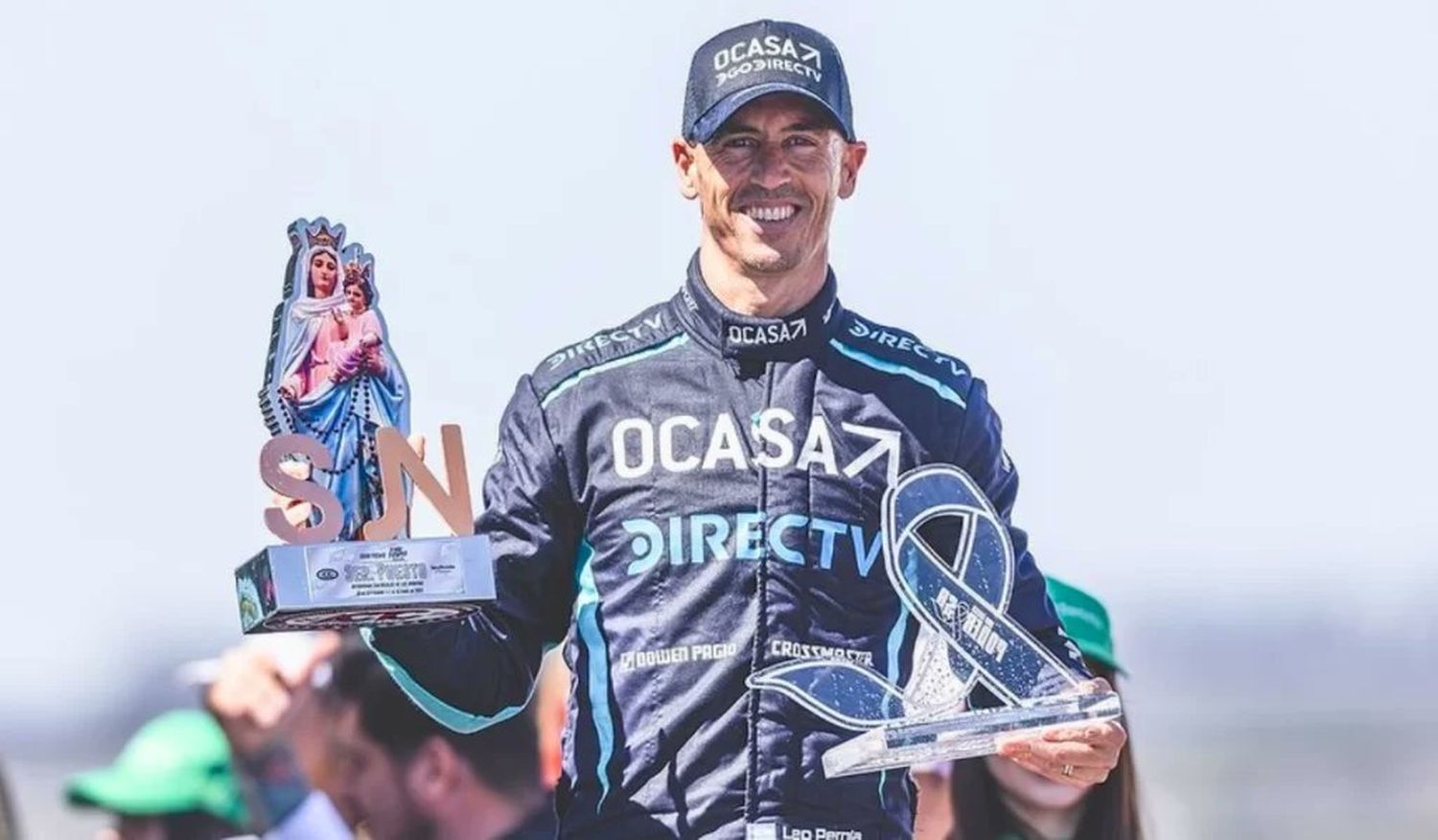 Leonel Pernía, candidato a ganar el Olimpia en automovilismo.