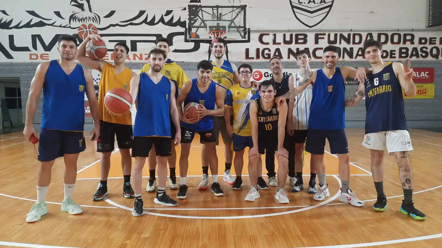 Centenario entrenando en Esperanza esperando por el debut. Foto: Prensa Centenario