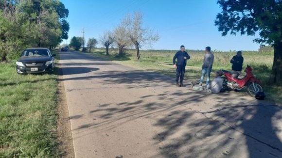 Accidente en la Ruta 191 con el saldo de un hombre lesionado