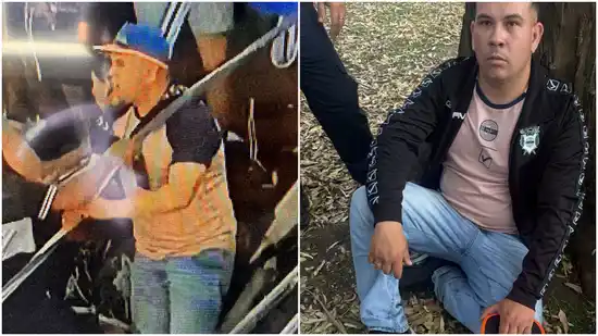 Detuvieron en La Plata al hincha de Gimnasia que arrojó un martillo al árbitro Falcón Pérez durante el partido con Vélez