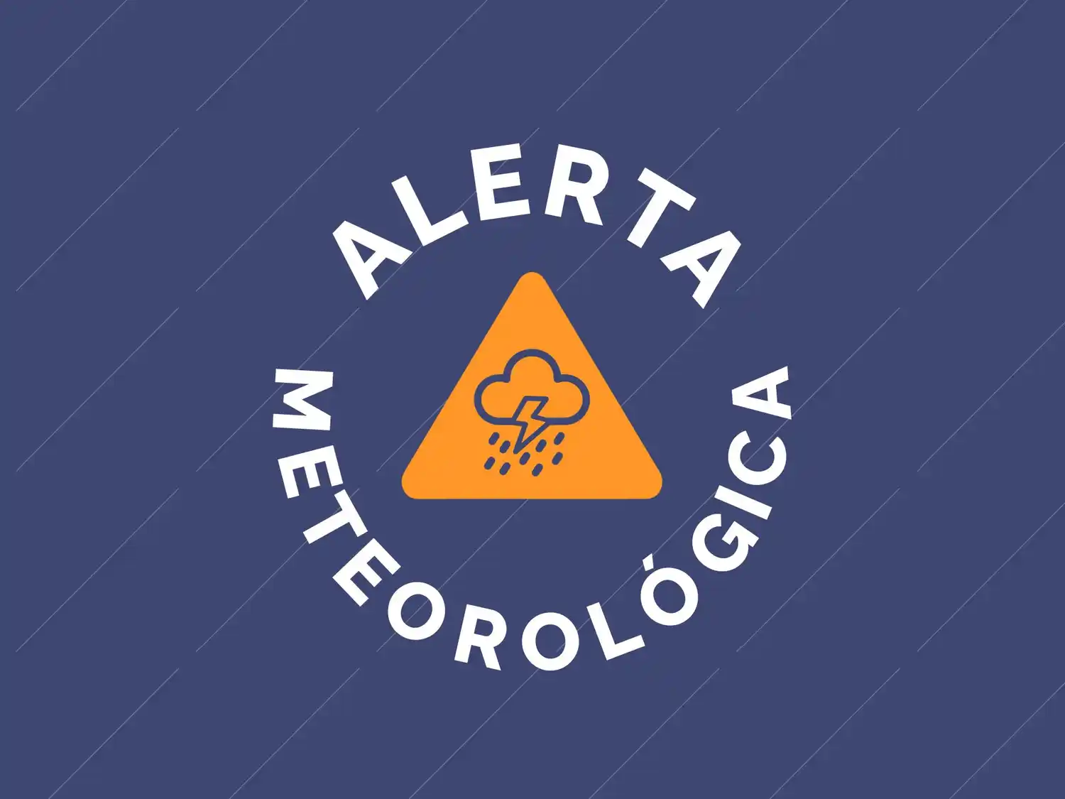 Alerta Naranja por Tormentas.