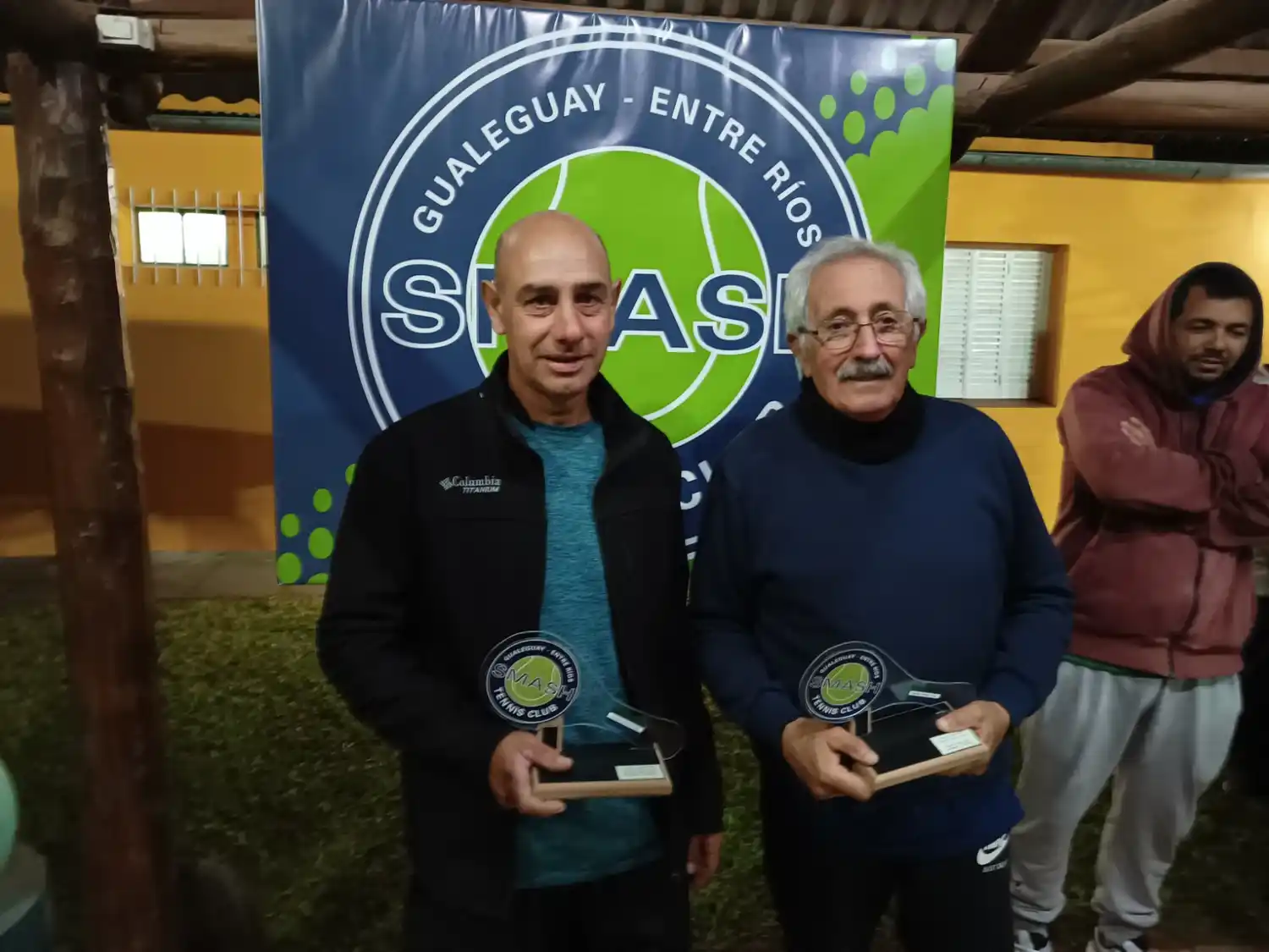 Rodrigo Furlanetto y César Busquet . Finalistas