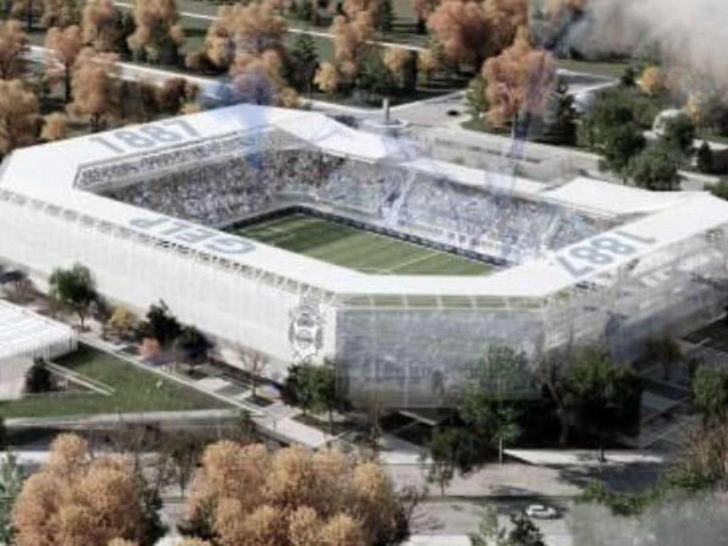 Gimnasia presentó el proyecto para la remodelación de su estadio
