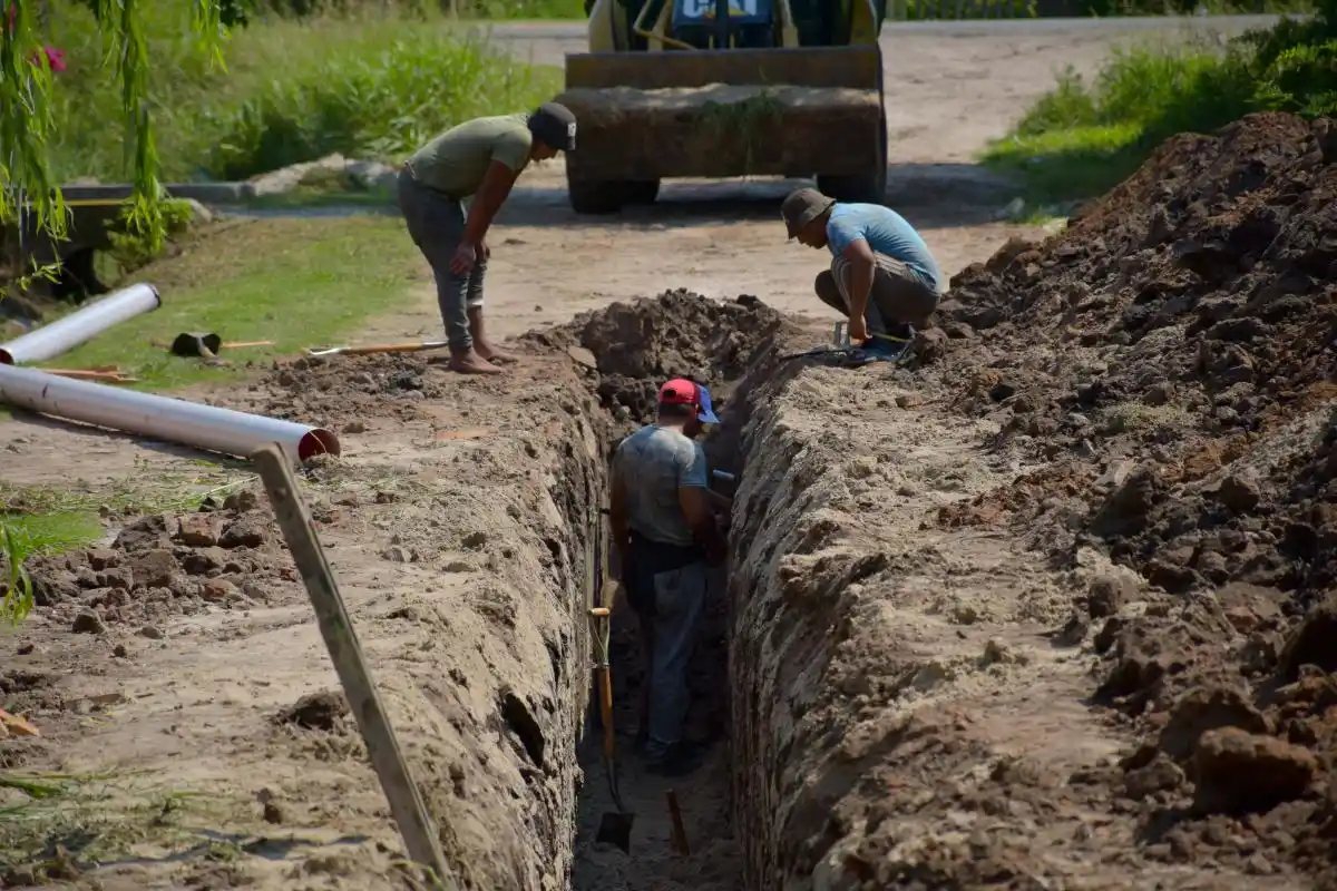 Red Cloacal Norte : Avanza la obra