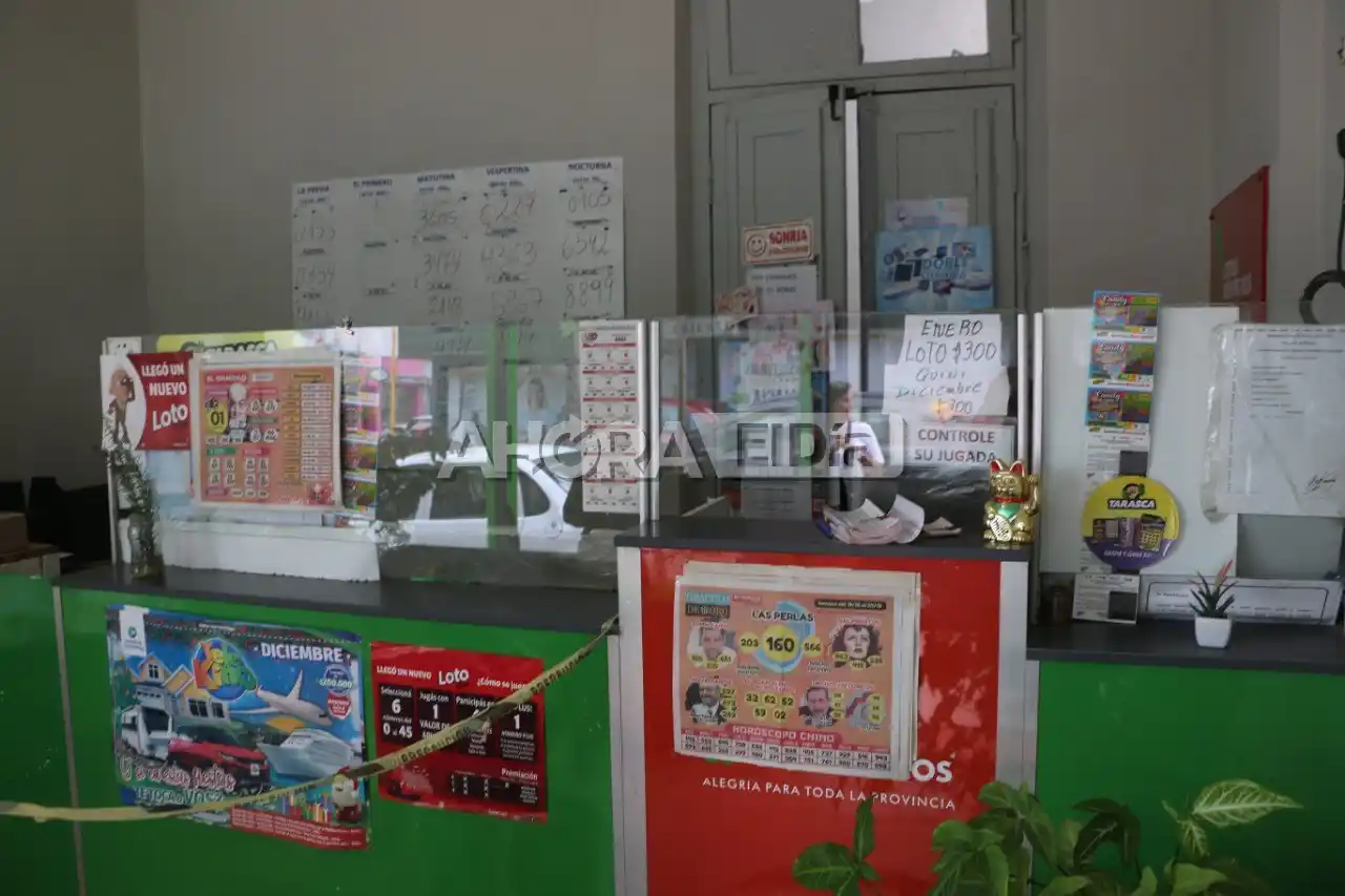 Robaron en una agencia de quiniela en pleno centro de Gualeguaychú