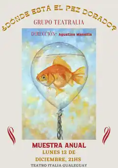 El Teatro Italia presenta ¿Dónde está el Pez Dorado?
