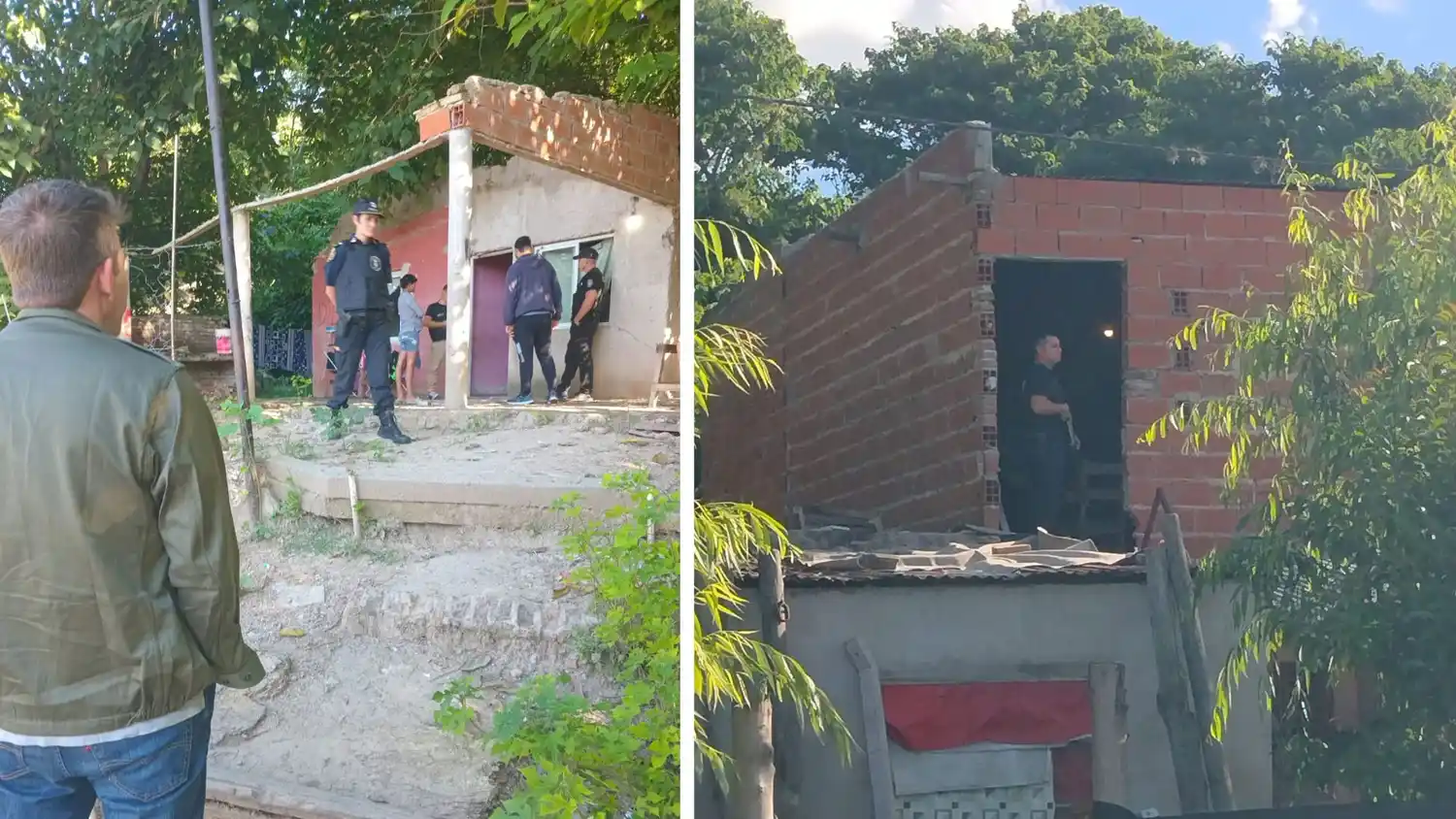 Allanamiento  Bajo Cementerio 2