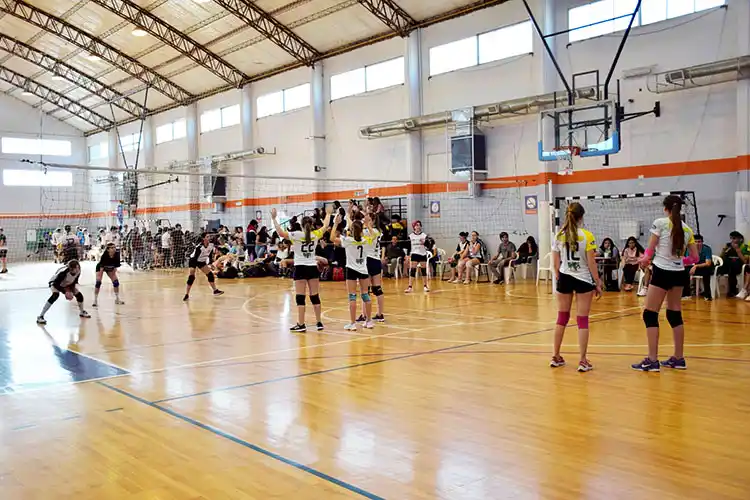 Gran Prix de voley en el CEF Nº 21 de San Cayetano
