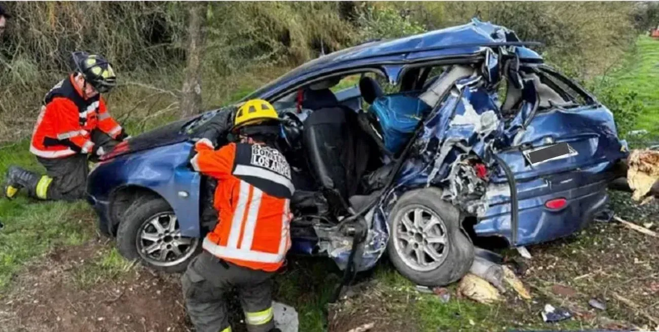 Cuatro argentinos están internados luego de protagonizar un accidente en Chile.