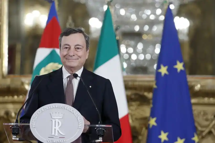 El economista Draghi aceptó oficialmente asumir el cargo de primer ministro italiano